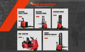 1,5 Ton Warehouse AC Motor Tipo Pallet Self Jack Camión Apilador eléctrico con 3000mm 3500mm Altura de elevación - Product Image 3