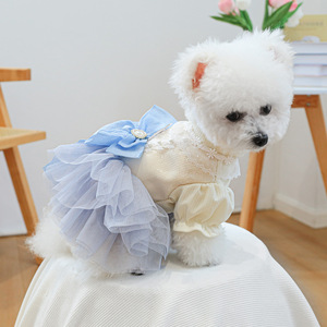 Vêtements pour animaux de compagnie PETCIRCLE - Tenues d'automne pour chiens et chats, robe de princesse des neiges - Product Image 3