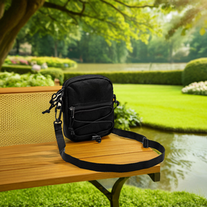 <span class=keywords><strong>Petit</strong></span> <span class=keywords><strong>sac</strong></span> à bandoulière à la mode unisexe <span class=keywords><strong>Sac</strong></span> à bandoulière quotidien résistant à l'eau pour hommes et adolescents avec doublure en polyester - Product Image 6