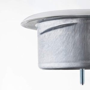 Round White Electric Adjustable Air Valve Exhaust <b>Fans</b> with ABS Plastic for Bathroom Office Kitchen-ODM Customizable - Product Image 5