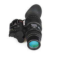 HK27-0032 aksesoris taktis berburu NVG Monocular 3X PVS18 Digital visi malam Scope dengan adaptor helm