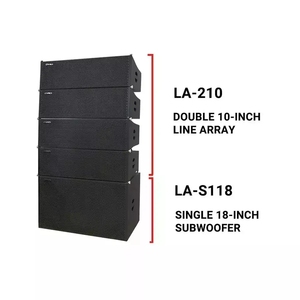 Chine usine nouvelle scène de concert 10 pouces 18 pouces système de haut-parleurs de réseau linéaire - Product Image 6