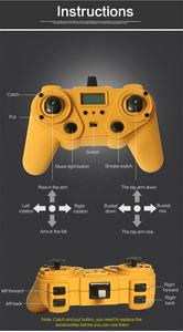 Échelle 1/14, 23 canaux, 2,4 GHz, authentiquement entièrement fonctionnel, <span class=keywords><strong>Huina</strong></span> 1580 <span class=keywords><strong>V4</strong></span>, excavatrice RC entièrement métallique pour les plus de 15 ans - Product Image 5