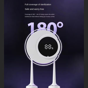 Draagbare Steriliserende Tandenborstel Houder Uvc Tandenborstel Sterilisator Dubbele Sleuf Reis Uv Tandenborstel Ontsmetting - Product Image 4