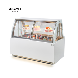 Vitrine réfrigérée BREVIT à 3 portes, vitrine à gâteaux <span class=keywords><strong>Berjaya</strong></span>, vitrine à fleurs, vitrine réfrigérée pour boulangerie - Product Image 3