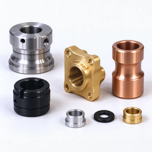 Pièces tournées CNC sur mesure à haute tolérance, en laiton et acier inoxydable, comprenant manchons de soupape, manchons et brides, pour équipements d'assemblage mécanique - Product Image 5