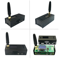 Módem de voz digital MMDVM, pantalla OLED, carcasa de aluminio Raspberry Pi Zero W, antena portátil para DMR/D-Star/YSF Hotspot WLan