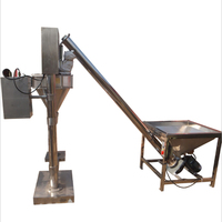 Machine de remplissage automatique pour poudre, appareil de remplissage de farine, livré avec trémie, ml