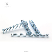 Resorte de Compresión de Precisión para Reinicio de Moldes, Tratamiento Térmico/Acero Inoxidable Anodizado, Alta Elasticidad, Inyección Izquierda/Derecha
