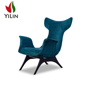 Telas de Tapicería con Forma de Cola de <span class=keywords><strong>Ballena</strong></span> <span class=keywords><strong>Azul</strong></span> C091Yilin, Asiento de Silla, Sillas de Lujo para Sala de Estar - Product Image 1