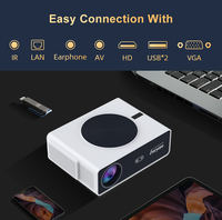 Everycom Q10W HD Smart Android 12 TV Home Cinéma projecteur vidéo led Projecteur 1080P Projecteur 4k Projecteur 4k Beamer