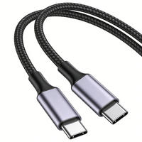 Câble USB A vers USB C, câble Type C, charge rapide, câble USBC vers USBC 240W 5A, câble de charge rapide USB-C tressé personnalisé en usine