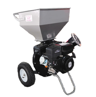 Couleurs personnalisées 212cc moteur Ducar Machine de jardin Mini broyeur de bois