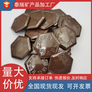 หินเจอร์เมเนียมรูปหกเหลี่ยม ขนาด 40x44.5x4.5 มม. สำหรับการนวดบำบัดในห้องซาวน่า แหล่งกำเนิดเหอเป่ย - Product Image 5