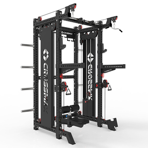 Crossmax Crossmax Kf9000 Bibo Factory Price Multi Function Gym Power Rack with Smith Machine Foldable Adjustable Safety Steel - Product Image 5