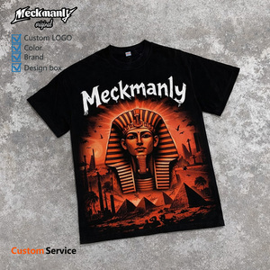 Camiseta de hombre de diseño creativo personalizado, color gris, 100% algodón, corte holgado. - Product Image 3