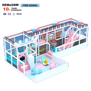 Equipo de Juego de Plástico Blanco para Niños, para Centros de Juego, Escuelas y Uso Doméstico, con Piscina de Pelotas - Product Image 2