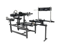 Chaise Gynécologique Multifonctionnelle SM pour Plaisir Sexuel et Réglage du Climax, Cadre de Contrainte K9, Équipement de Bondage