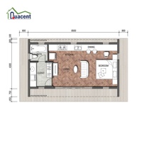 Vente de maisons préfabriquées modulaires, prix d'usine Quacent, maisons préfabriquées modulaires entièrement assemblées, maisons préfabriquées personnalisées, chine