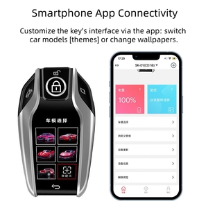 SK-01 Funda para Llave Inteligente con Pantalla Táctil LCD, Carcasa Protectora para Llave de Auto Digital con Cubierta Protectora - Product Image 6