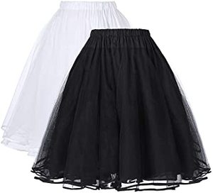 <span class=keywords><strong>Sottogonna</strong></span> da Donna Stile Anni '50, Tutu Natalizio a 3 Strati - Product Image 2