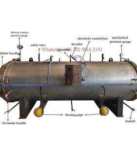 Buon prezzo grande storta macchina fungo <span class=keywords><strong>Autoclave</strong></span> sterilizzatore macchina sterilizzatore a vapore per fungo substrato - Product Image 2