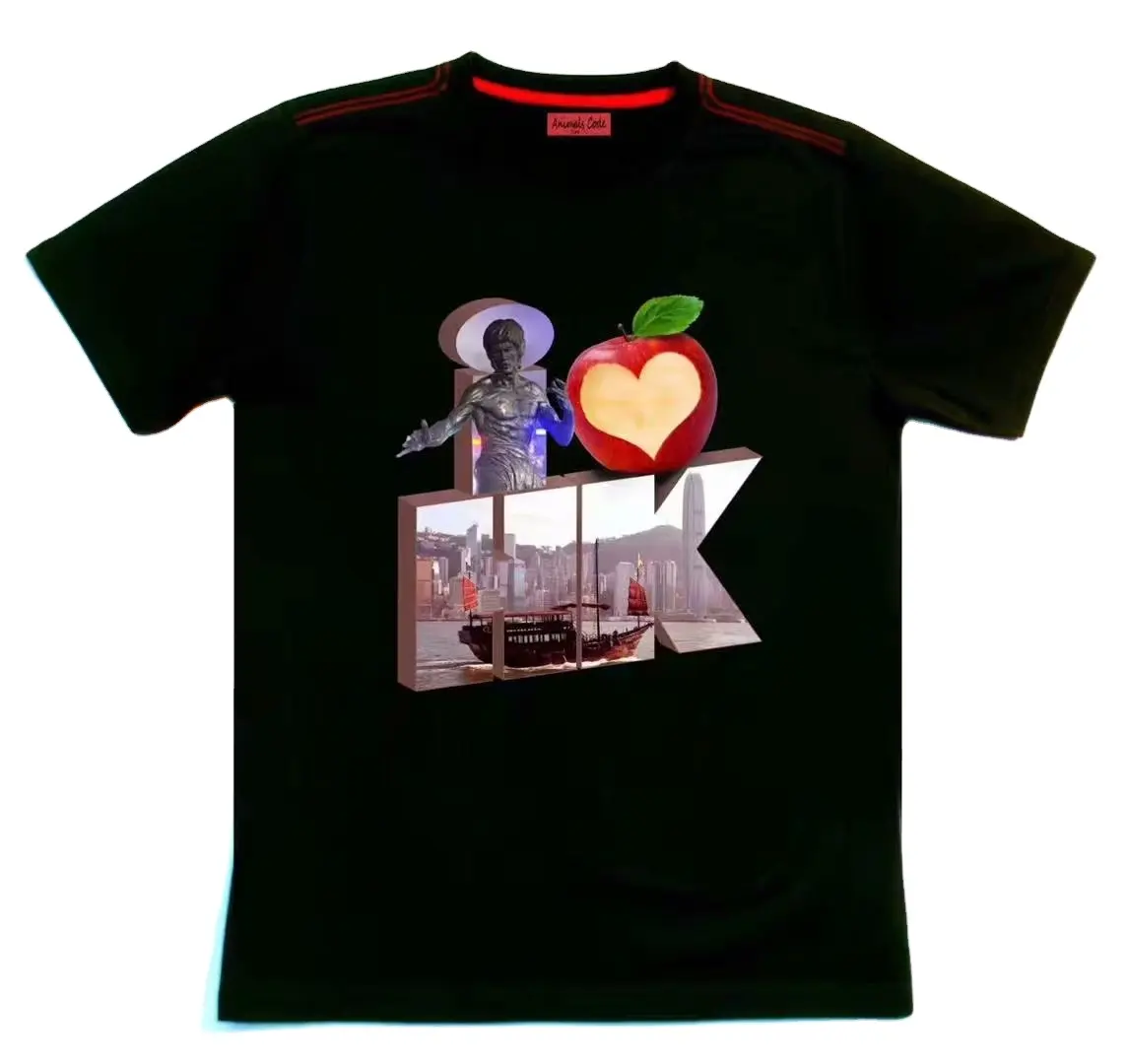 Cina t-shirt factory custom Pattern boys elegante t-shirt OEM/ODM design pretty magliette all'ingrosso