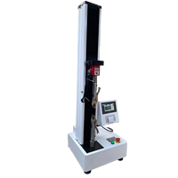 Máquina de Ensayo Universal Electrónica de Brazo Único con Pantalla Digital de 2000N 5000N, Probador de Tracción para Cuero, Tela, Metal, Caucho