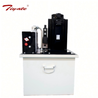 Unité de puissance hydraulique compacte refroidie par air avec servomoteur et vanne de réduction proportionnelle pour station de puissance hydraulique de vulcanisation de pneus