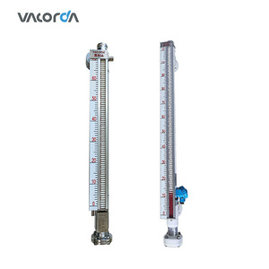 Indicador de Nivel de Residuos Hidráulico 4-20mA PVC PTFE Resistente a la Corrosión con Pantalla LED Roja y Blanca de Columna Invertible - Product Image 3