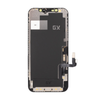 Écran LCD OLED rigide et souple de marque GX bon marché 12/12pro écran de remplacement pour téléphone portable iPhone 12/12pro