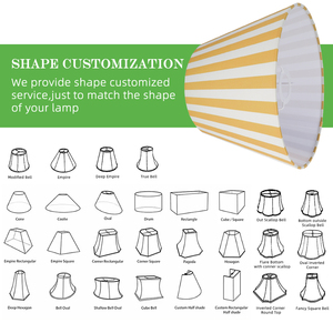 <span class=keywords><strong>Paralume</strong></span> in Tessuto per Lampada <span class=keywords><strong>da</strong></span> Scrivania, Ecologico, Stampato, Moderno, per <span class=keywords><strong>Comodino</strong></span> - Product Image 4