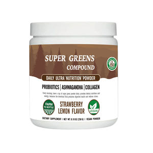 Şu anda Stokta Mevcut Yetişkinler İçin Süper Yeşiller Süper Gıda Tozu Takviyesi - Product Image 1