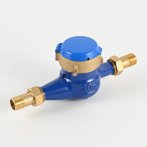 3/4 'ロータリーピストン容量水道メーターボディ真鍮流れメートルクラスC - Product Image 2