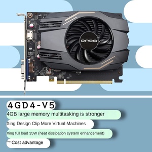 โมเดล <span class=keywords><strong>GTX1030</strong></span> 4G การ์ดแสดงผล HD เกม D5สำหรับคอมพิวเตอร์เดสก์ท็อปพัดลมหน่วยความจำวิดีโอ GDDR5ใหม่เวิร์กสเตชันทำความเย็น - Product Image 4