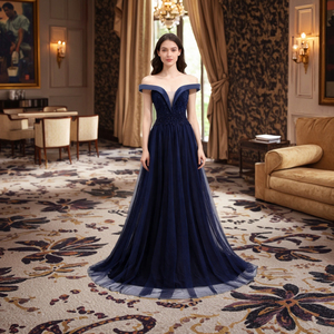Nuevo Estilo de Vestido de Noche, Vestidos Elegantes para Mujer, Ideales para Fiestas y Bodas - Product Image 1