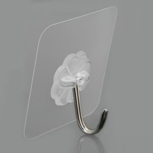 Strong <b>Suction</b> <b>Cup</b> No-Drill Wall <b>Hooks</b> Heavy-Duty Metal Single Tier for Kitchen Bathroom Office Wall-Mounted - Product Image 1