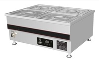 Chauffe-plats Buffet Bain-marie électrique commercial Traiteur table vapeur