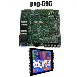 MS-tablero de PCB para multijuego, pog 595, 510, 580, t340, color dorado, verde, 5955
