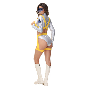 <span class=keywords><strong>Disfraz</strong></span> <span class=keywords><strong>de</strong></span> Cosplay <span class=keywords><strong>de</strong></span> corredor adulto para mujer, Tops y pantalones cortos <span class=keywords><strong>de</strong></span> conductor <span class=keywords><strong>de</strong></span> coche <span class=keywords><strong>de</strong></span> carreras, disfraces sexis <span class=keywords><strong>de</strong></span> Halloween - Product Image 5