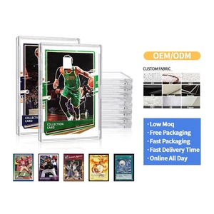 Porte-cartes rigide en PVC transparent 3x4 pouces 35PT sans acide pour la protection des cartes de sport et de collection - Product Image 1