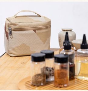 Free Sample Outdoor <b>Camping</b> Seasoning Bottle <b>Storage</b> Bag Plastic Bottle Seasoning Set Travel Bottle - Product Image 6