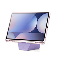 Housse de tablette intelligente en cuir PU de qualité supérieure avec protection intégrale à 360 degrés et support multi-pliable pour Samsung Galaxy Tab S10 Plus S9 Plus S9 FE Plus