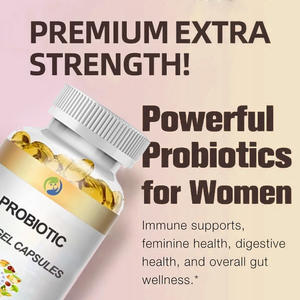 Capsule de probiotiques pour la santé des femmes Supplément de soutien digestif Gélules probiotiques - Product Image 3