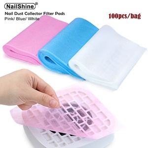 100 unidades/bolsa Almohadillas <span class=keywords><strong>de</strong></span> filtro desechables <span class=keywords><strong>para</strong></span> colector <span class=keywords><strong>de</strong></span> polvo <span class=keywords><strong>de</strong></span> <span class=keywords><strong>uñas</strong></span>, cortables, <span class=keywords><strong>de</strong></span> tela no tejida que no suelta pelusa, herramientas, 100 piezas por bolsa - Product Image 1