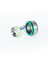 Motor Tanpa Bingkai Kinco FMK - Diameter Luar Stator 50-85mm, Lubang Besar, Densitas Torsi Tinggi, Ringan, Kebisingan & Getaran Rendah