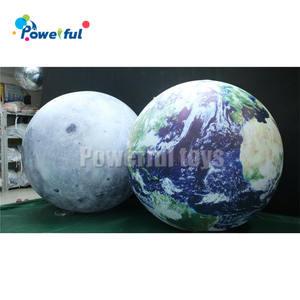Planetas inflables gigantes modelo globo tierra Luna Marte <span class=keywords><strong>sol</strong></span> Júpiter Venus mercurio Saturno Urano Neptuno bola grande con luces LED - Product Image 5