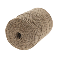 Cordon en jute torsadé 3 plis de haute qualité, 250g, 165m, 100% jute recyclée, écologique, antibactérien, 2mm-16mm, pour couture à la main