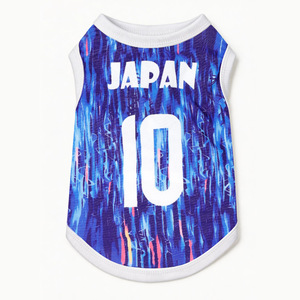 Chaleco Deportivo <span class=keywords><strong>de</strong></span> Poliéster <span class=keywords><strong>de</strong></span> Secado Rápido para Cachorros, Estilo Jersey <span class=keywords><strong>de</strong></span> Fútbol, para Todas las Estaciones, <span class=keywords><strong>Ropa</strong></span> para Mascotas, Se Acepta Personalización Completa - Product Image 4