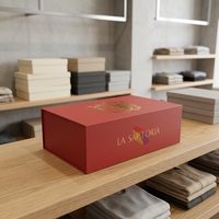Emballage de luxe de haute qualité avec logo personnalisé, estampage à chaud, boîte à chaussures pliable magnétique en carton rigide, emballage plat